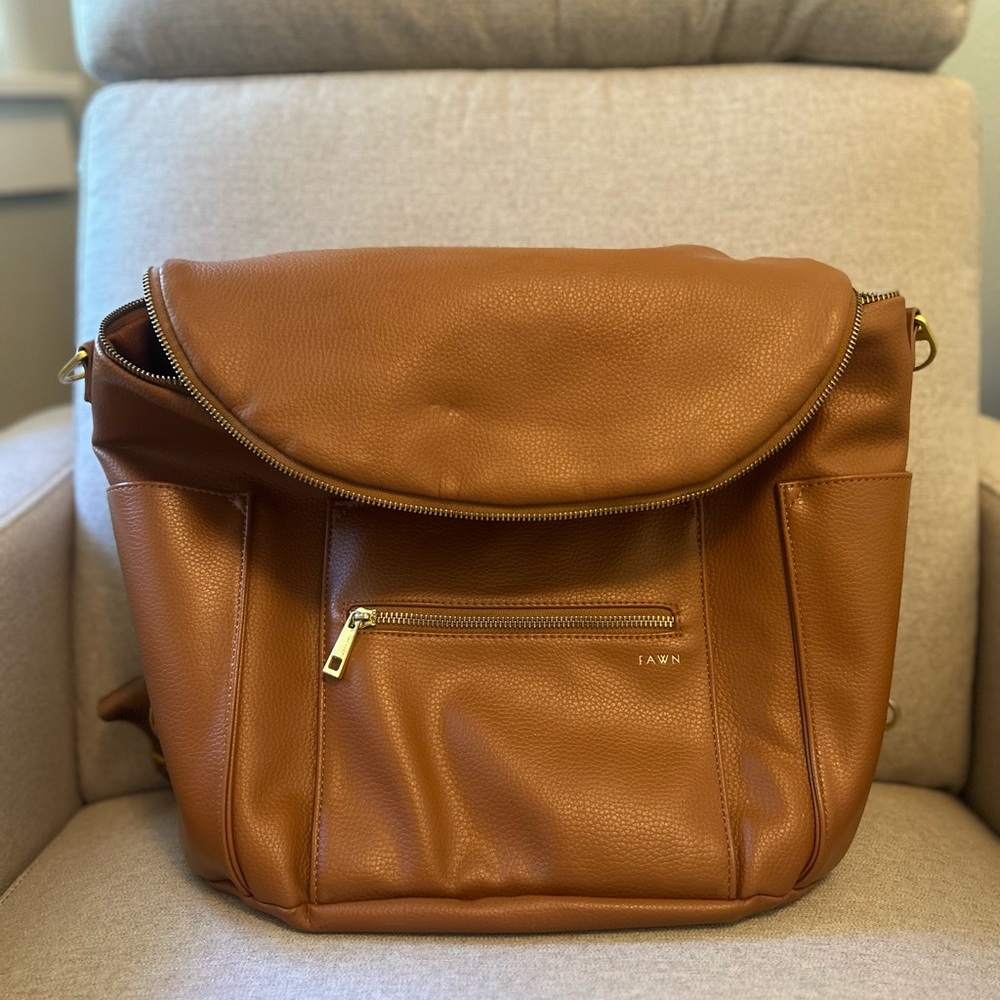 Fawn Design Tan Diaper Bag